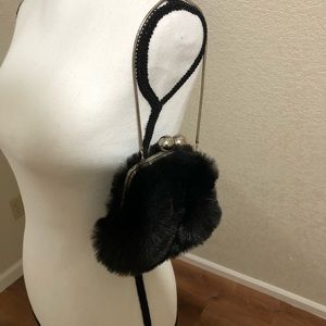 Black Faux Purse